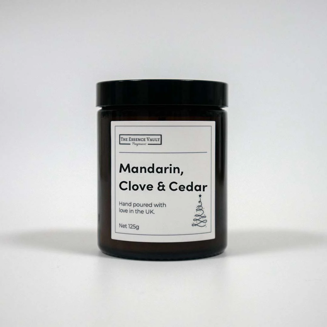 Mandarin Clove & Cedar - 25 Hour Candle